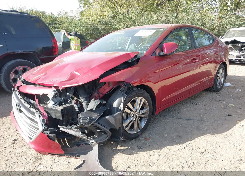 2017 HYUNDAI ELANTRA SE VIN: KMHD84LF0HU401274