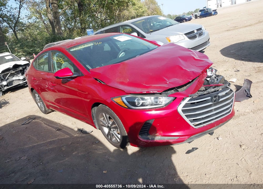 2017 HYUNDAI ELANTRA SE VIN: KMHD84LF0HU401274