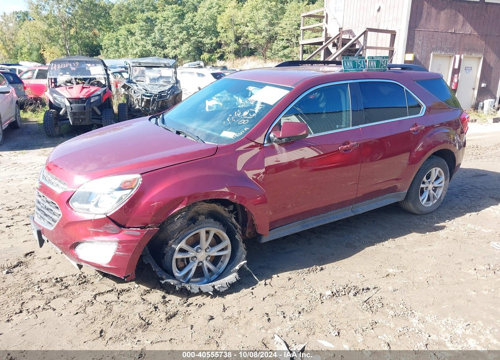 2017 CHEVROLET EQUINOX LT VIN: 2GNFLFEK8H6104910