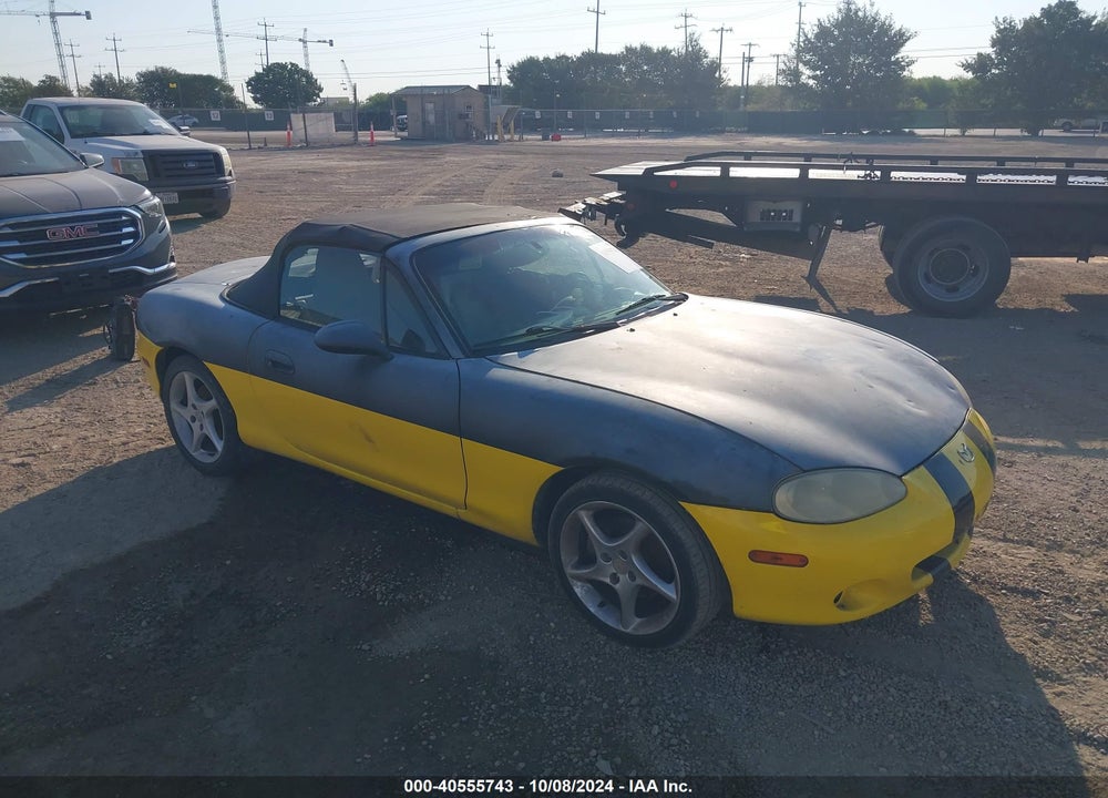 2003 MAZDA MX-5 MIATA CLOTH/LS/SE/SHINSEN VIN: JM1NB353730313359