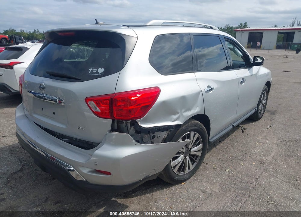 2018 NISSAN PATHFINDER SV VIN: 5N1DR2MN9JC637022