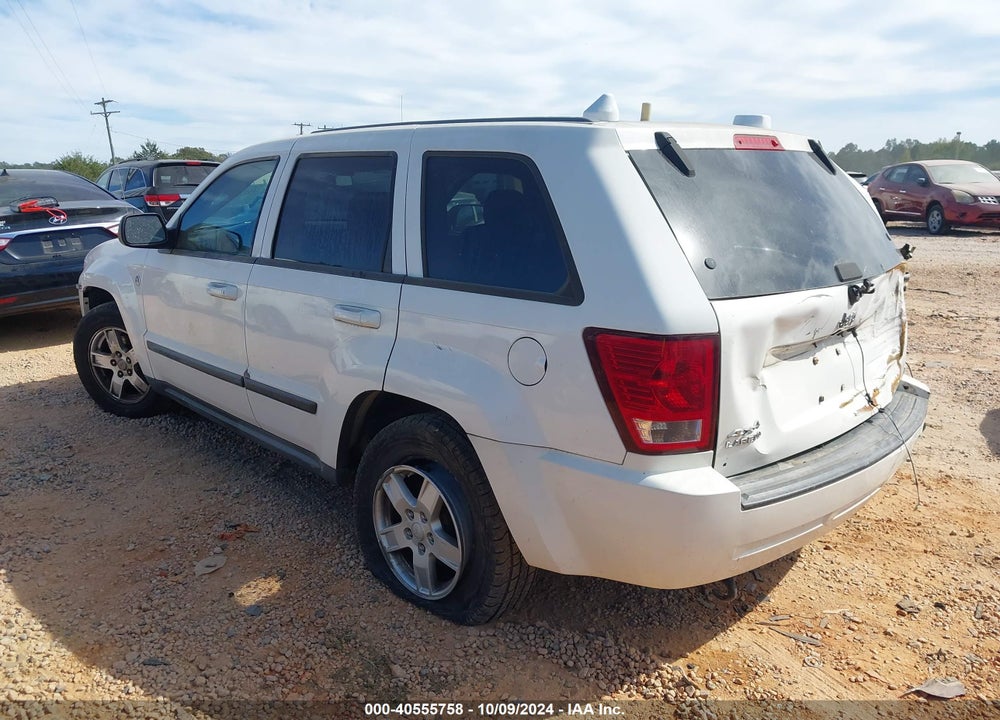 2007 JEEP GRAND CHEROKEE LAREDO VIN: 1J8GR48K87C605953