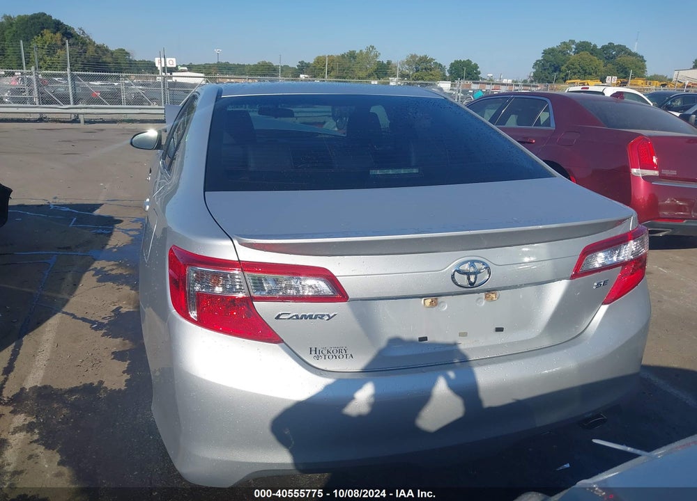 2012 TOYOTA CAMRY SE VIN: 4T1BF1FK3CU187281