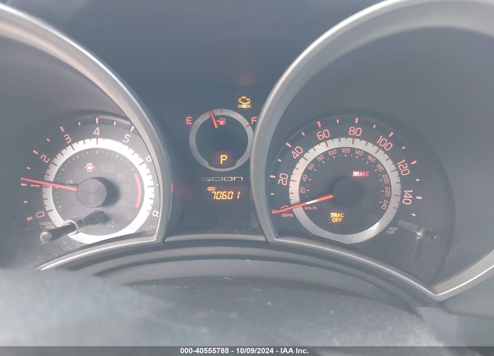 2012 SCION TC VIN: JTKJF5C75C3038246