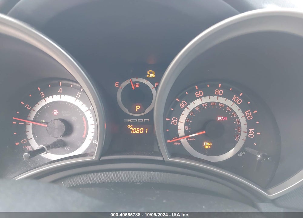 2012 SCION TC VIN: JTKJF5C75C3038246