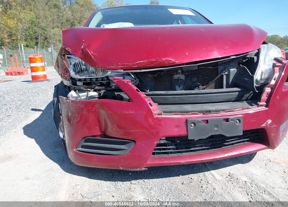 2015 NISSAN SENTRA SV VIN: 3N1AB7AP5FY296069