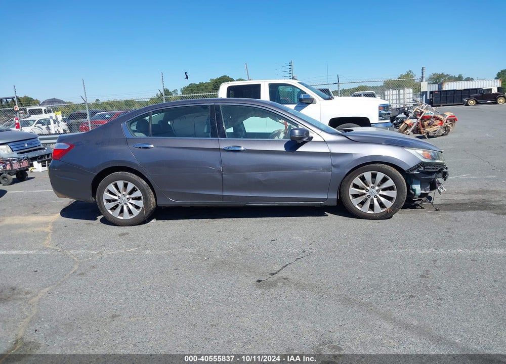 2013 HONDA ACCORD EX-L V-6 VIN: 1HGCR3F80DA010143