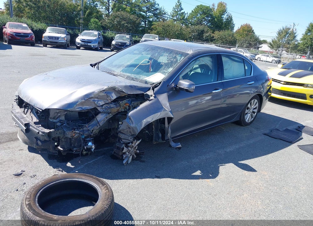2013 HONDA ACCORD EX-L V-6 VIN: 1HGCR3F80DA010143