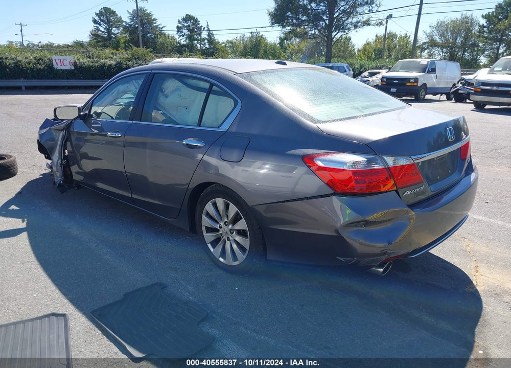 2013 HONDA ACCORD EX-L V-6 VIN: 1HGCR3F80DA010143