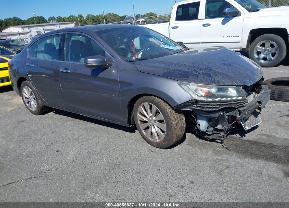 2013 HONDA ACCORD EX-L V-6 VIN: 1HGCR3F80DA010143
