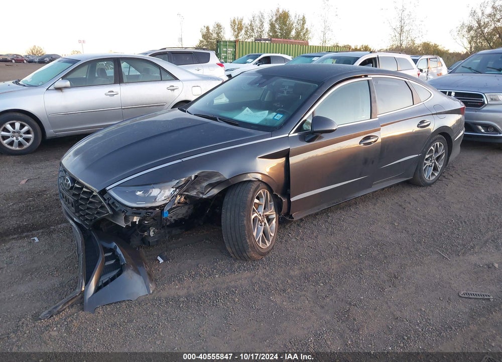 2021 HYUNDAI SONATA SEL VIN: 5NPEL4JA7MH080093