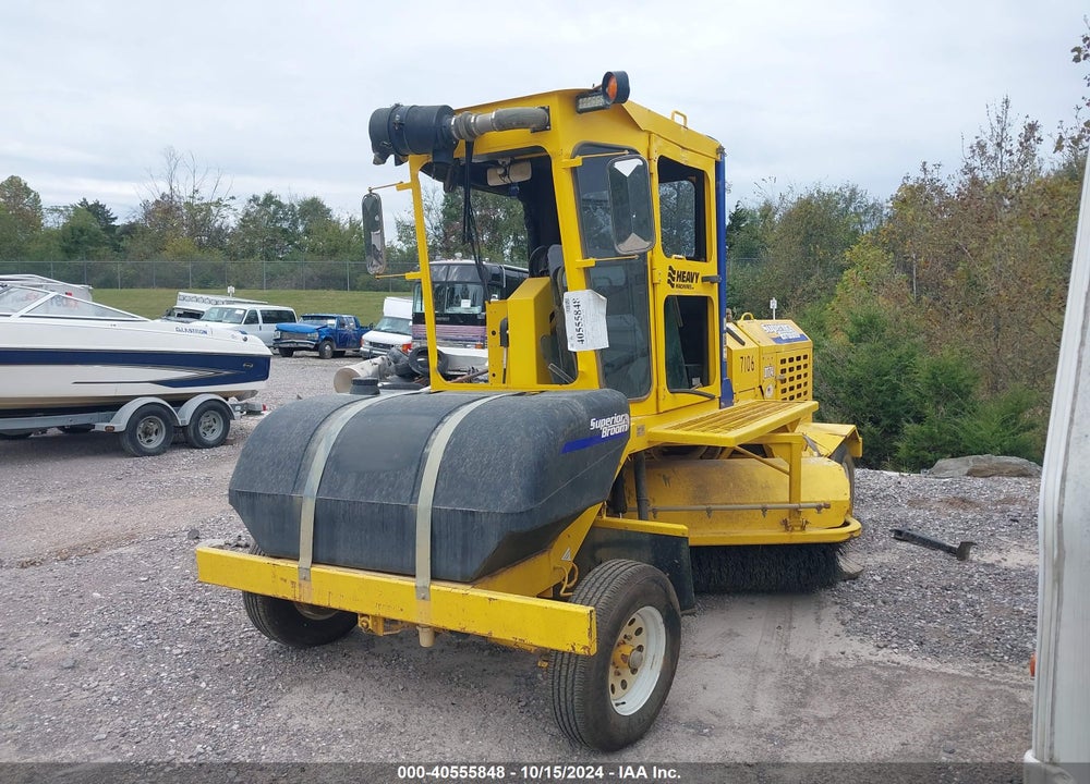 2019 SUPERIOR DT74J SWEEPER VIN: 819506