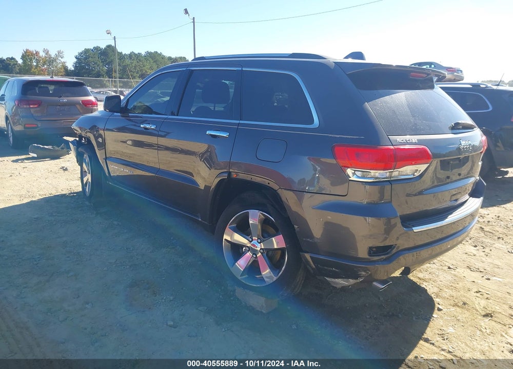 2016 JEEP GRAND CHEROKEE OVERLAND VIN: 1C4RJECG0GC352031