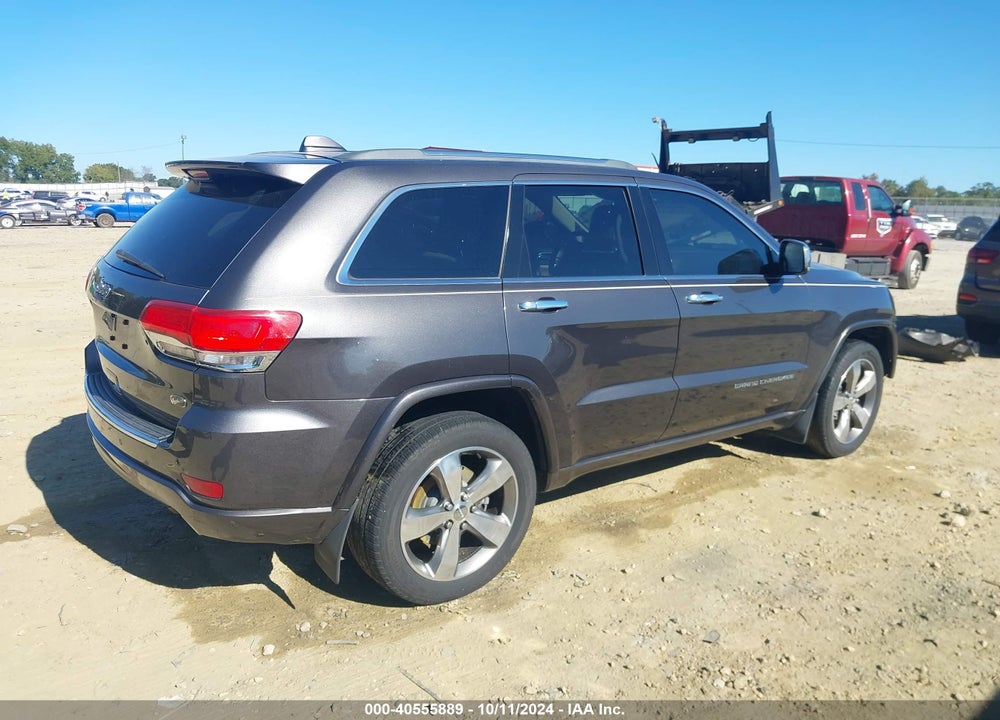 2016 JEEP GRAND CHEROKEE OVERLAND VIN: 1C4RJECG0GC352031