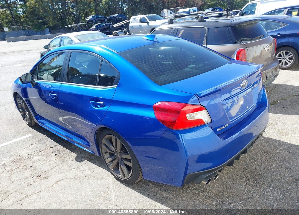 2016 SUBARU WRX LIMITED VIN: JF1VA1L6XG9807629