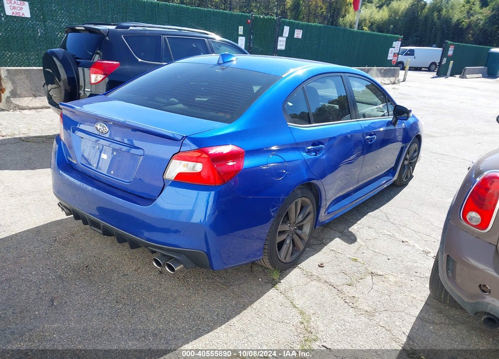 2016 SUBARU WRX LIMITED VIN: JF1VA1L6XG9807629