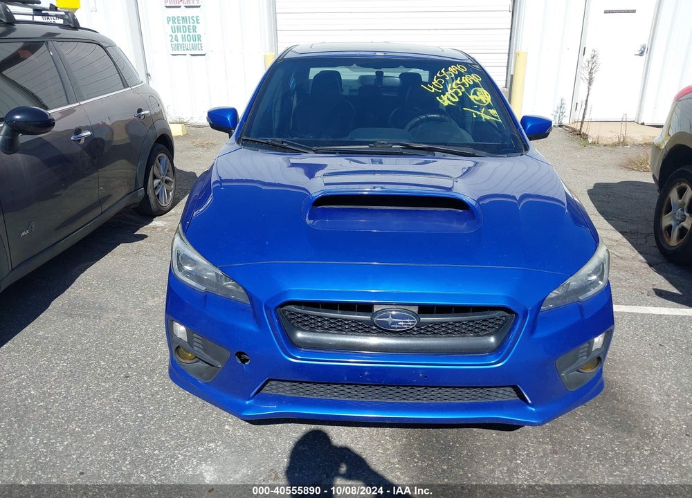 2016 SUBARU WRX LIMITED VIN: JF1VA1L6XG9807629