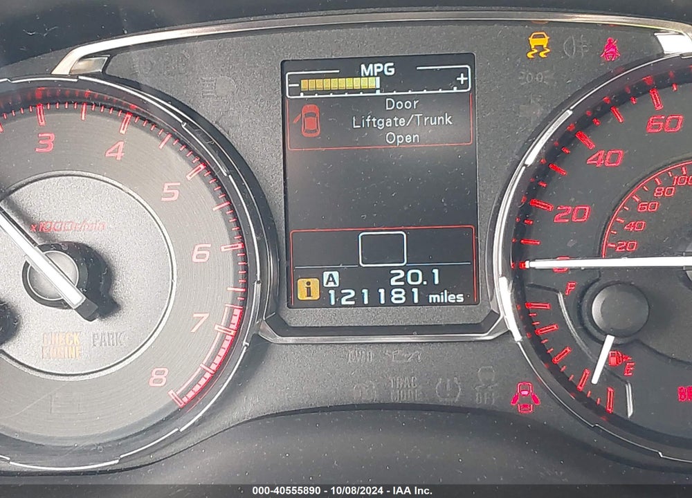 2016 SUBARU WRX LIMITED VIN: JF1VA1L6XG9807629