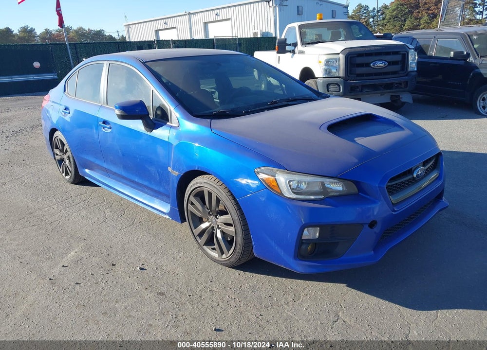 2016 SUBARU WRX LIMITED VIN: JF1VA1L6XG9807629