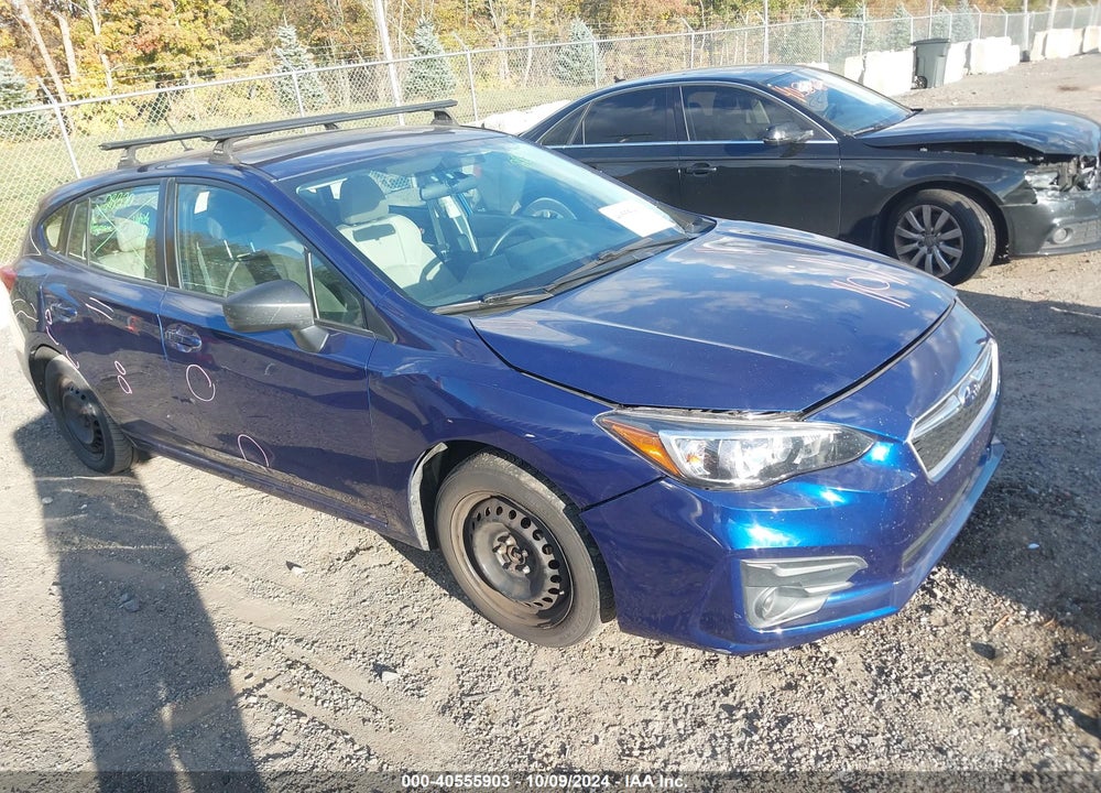 2017 SUBARU IMPREZA 2.0I VIN: 4S3GTAA60H3720469