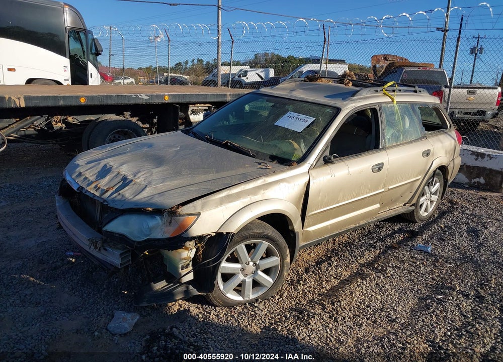 2008 SUBARU OUTBACK 2.5I/2.5I L.L. BEAN EDITION VIN: 4S4BP61C487341299