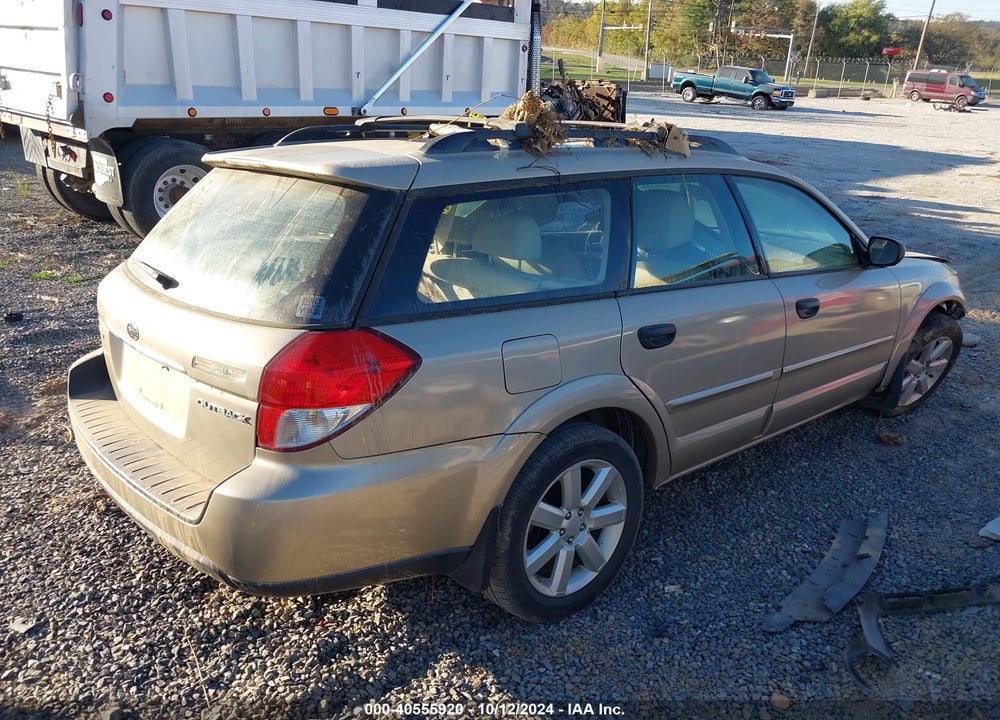 2008 SUBARU OUTBACK 2.5I/2.5I L.L. BEAN EDITION VIN: 4S4BP61C487341299