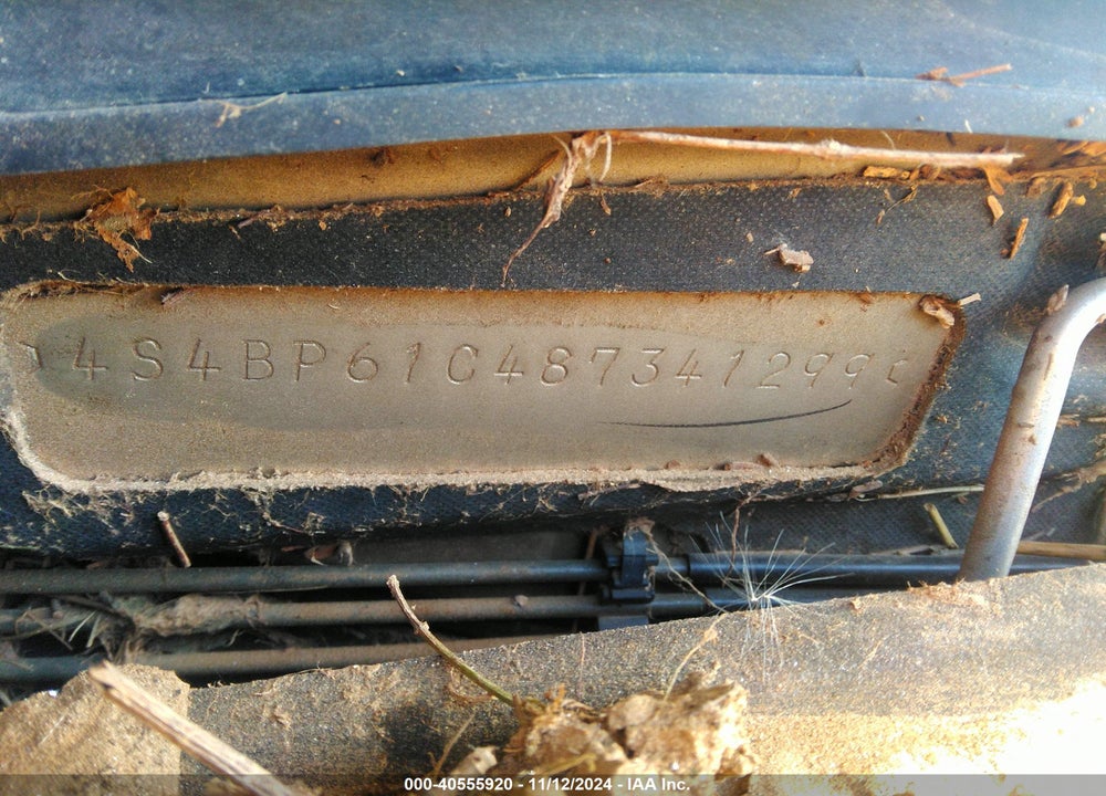 2008 SUBARU OUTBACK 2.5I/2.5I L.L. BEAN EDITION VIN: 4S4BP61C487341299