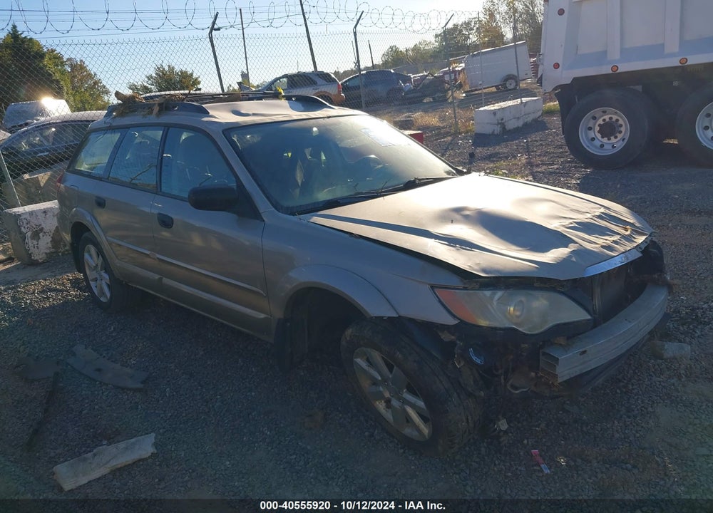 2008 SUBARU OUTBACK 2.5I/2.5I L.L. BEAN EDITION VIN: 4S4BP61C487341299
