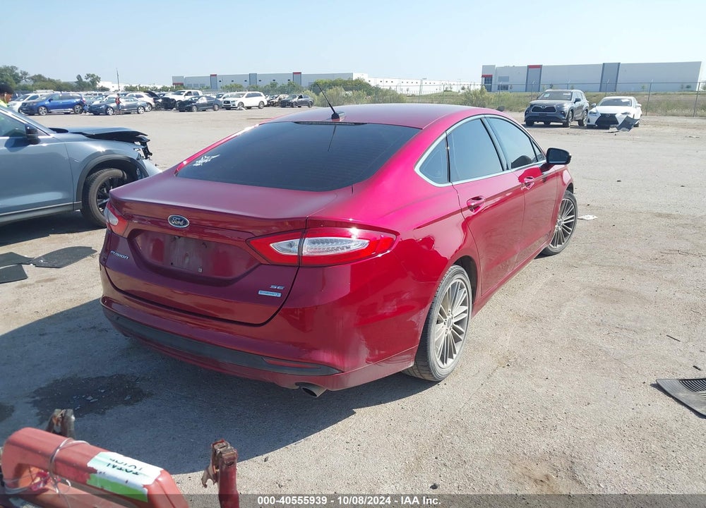 2014 FORD FUSION SE VIN: 3FA6P0HD6ER211567
