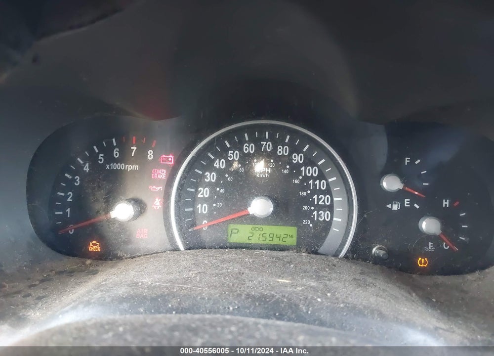 2010 KIA SEDONA VIN: KNDMG4C34A6325971