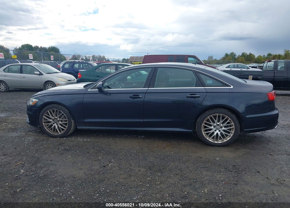 2016 AUDI A6 3.0 TDI PREMIUM PLUS VIN: WAUFMAFC1GN004302