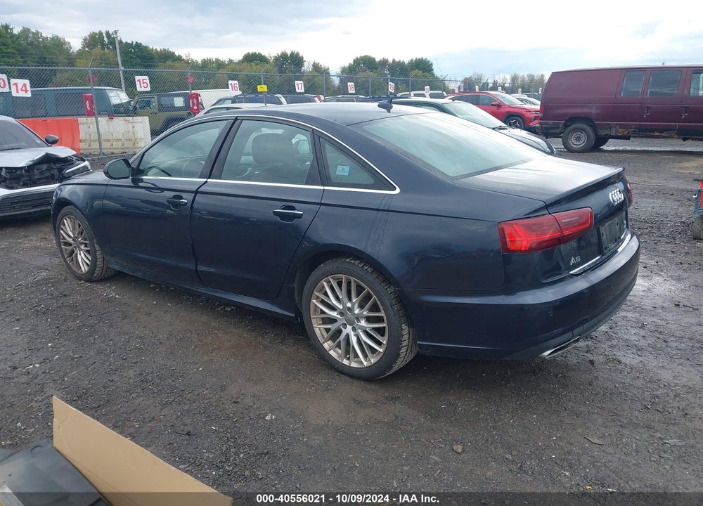 2016 AUDI A6 3.0 TDI PREMIUM PLUS VIN: WAUFMAFC1GN004302
