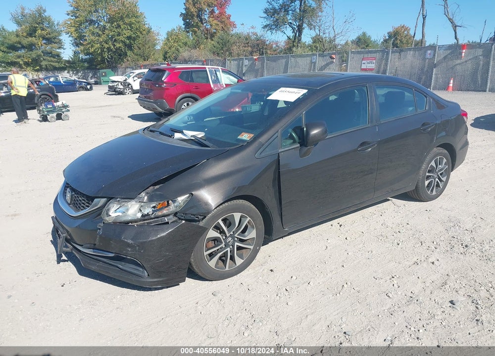 2013 HONDA CIVIC EX VIN: 19XFB2F82DE241133