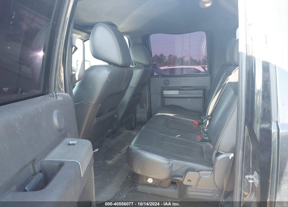 2011 FORD F-350 LARIAT VIN: 1FT8W3DTXBEB47830