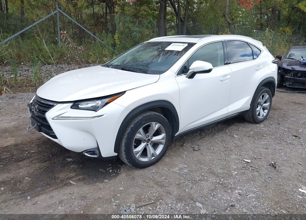 2017 LEXUS NX 200T VIN: JTJBARBZ2H2099777