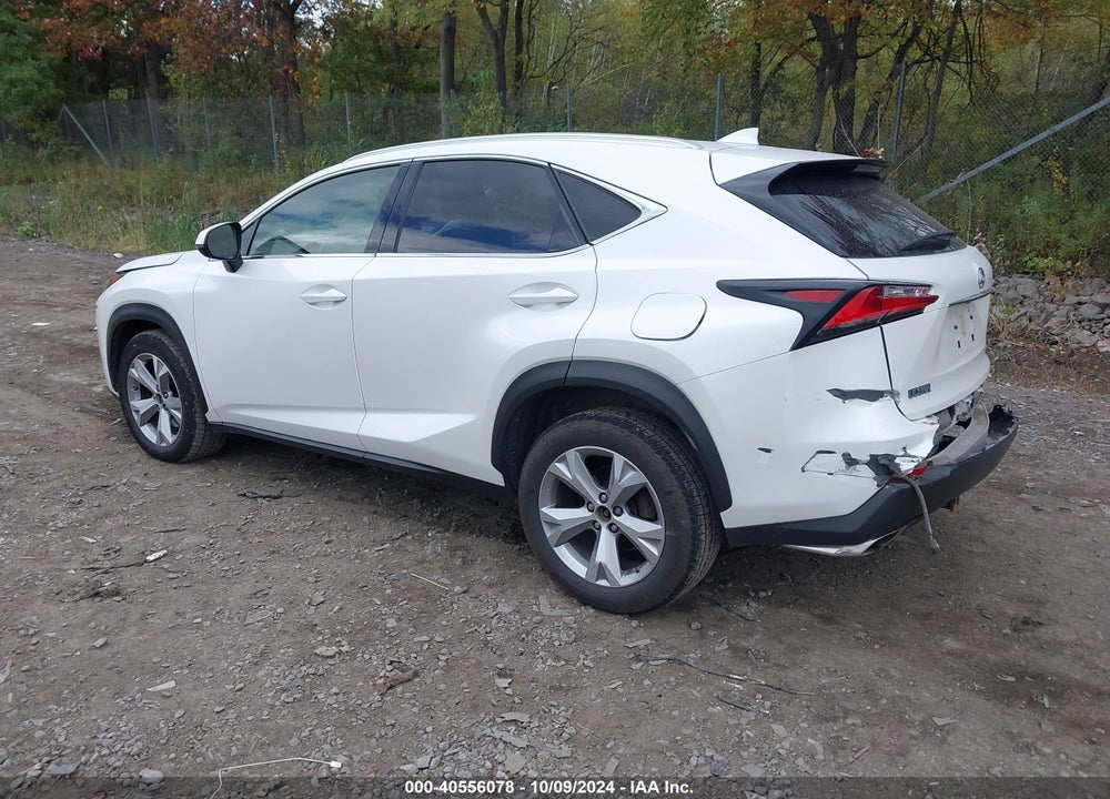 2017 LEXUS NX 200T VIN: JTJBARBZ2H2099777