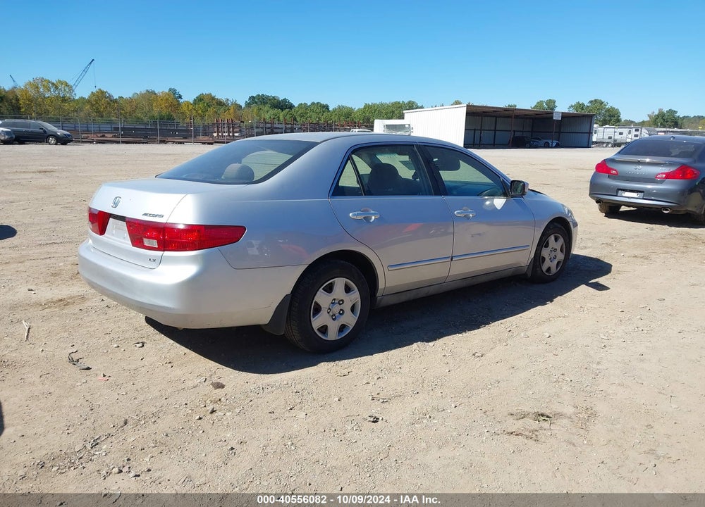 2005 HONDA ACCORD 2.4 LX VIN: 1HGCM56475A175034