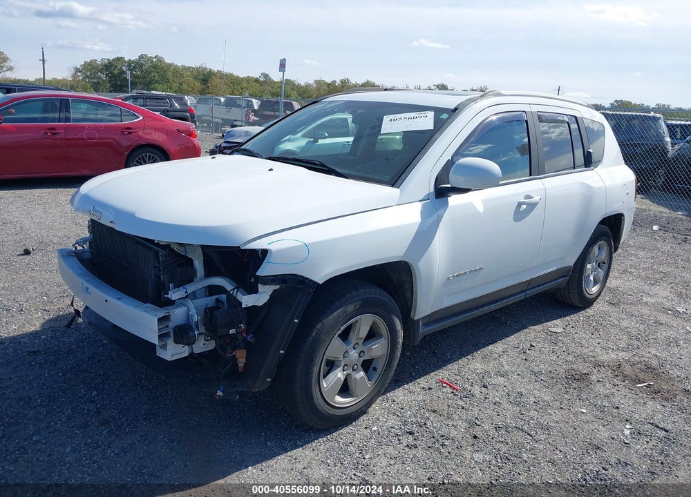 2016 JEEP COMPASS LATITUDE VIN: 1C4NJCEB1GD543116