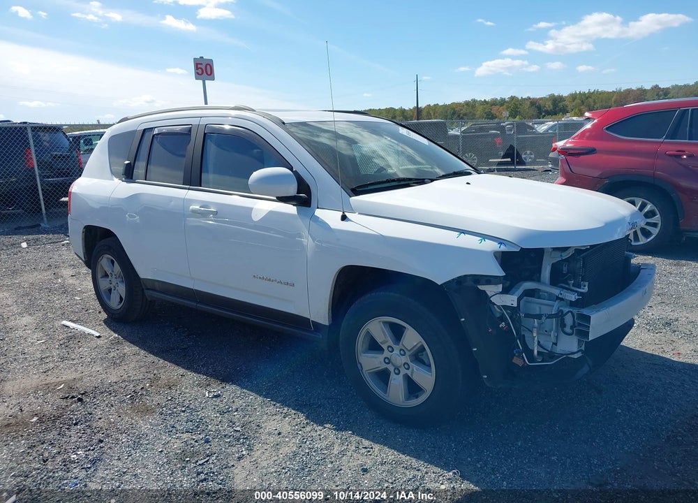 2016 JEEP COMPASS LATITUDE VIN: 1C4NJCEB1GD543116