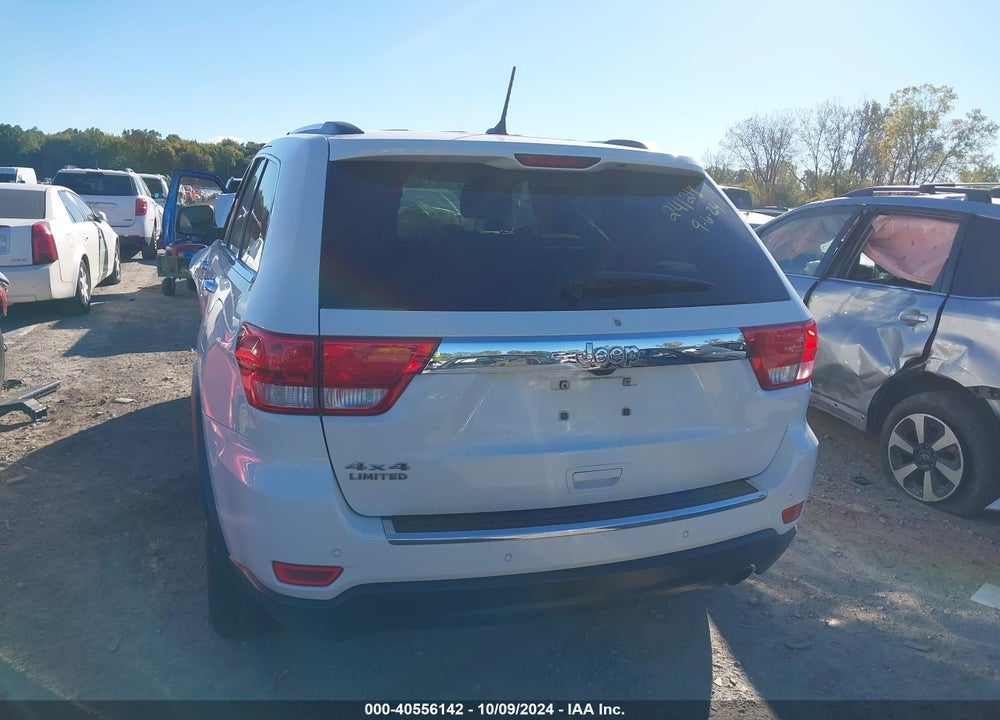 2011 JEEP GRAND CHEROKEE LIMITED VIN: 1J4RR5GG5BC543207