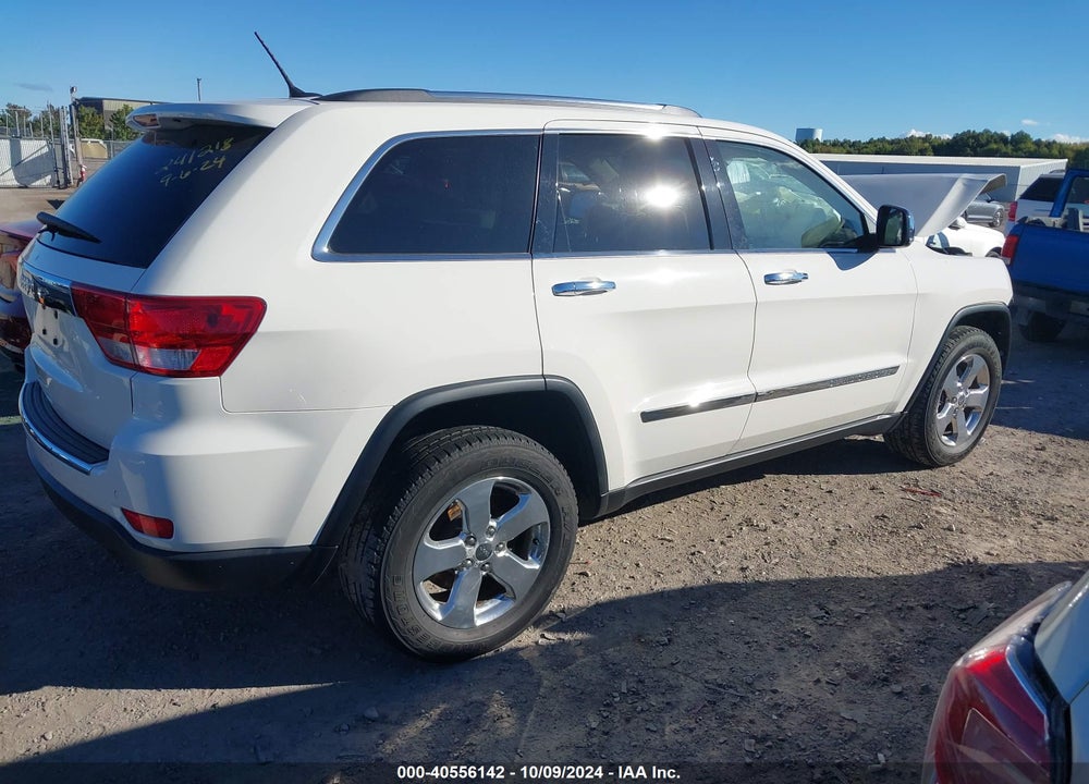 2011 JEEP GRAND CHEROKEE LIMITED VIN: 1J4RR5GG5BC543207