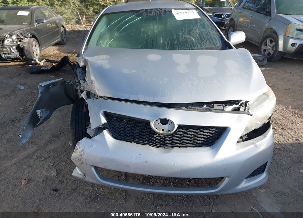 2010 TOYOTA COROLLA LE VIN: 1NXBU4EE6AZ279887