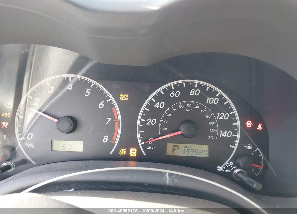 2010 TOYOTA COROLLA LE VIN: 1NXBU4EE6AZ279887