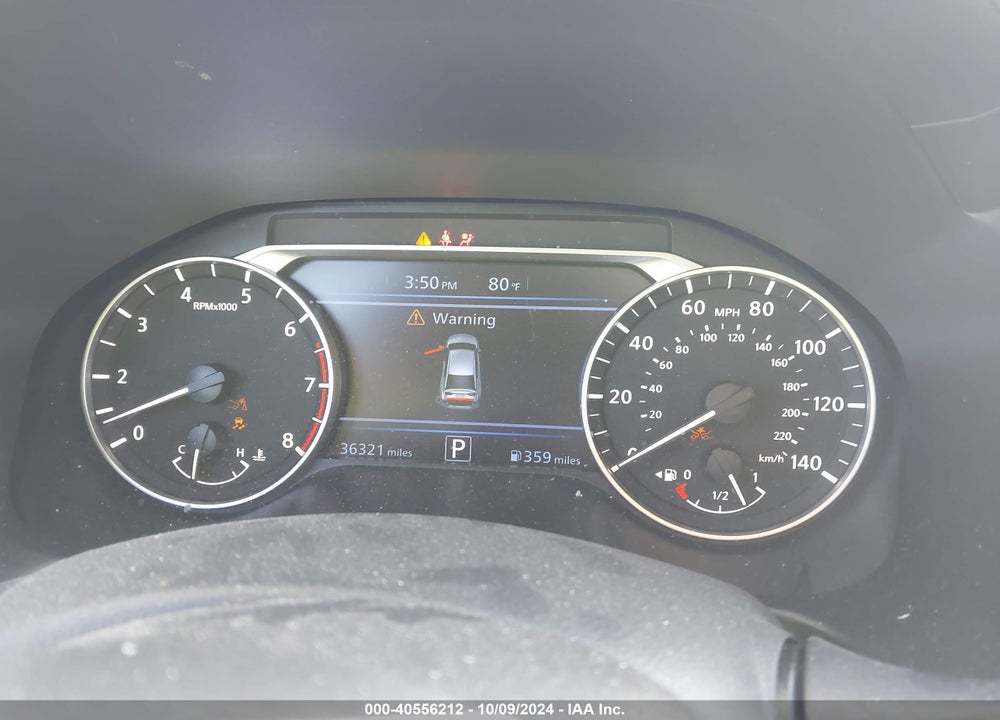 2023 NISSAN ALTIMA SV FWD VIN: 1N4BL4DV1PN393992
