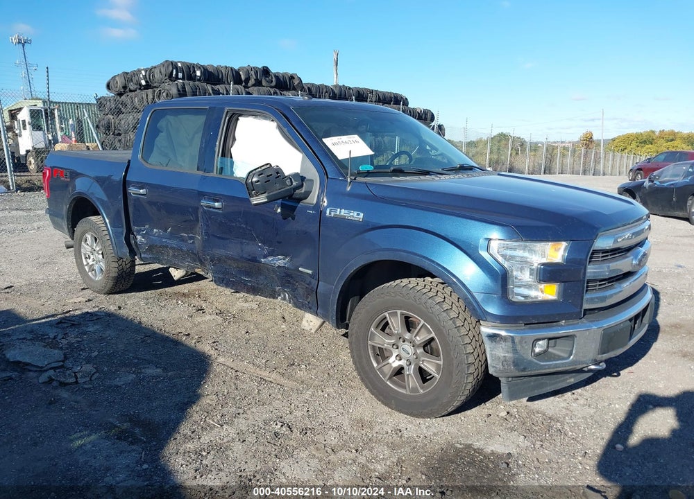 2017 FORD F-150 LARIAT VIN: 1FTEW1EP6HFA81899