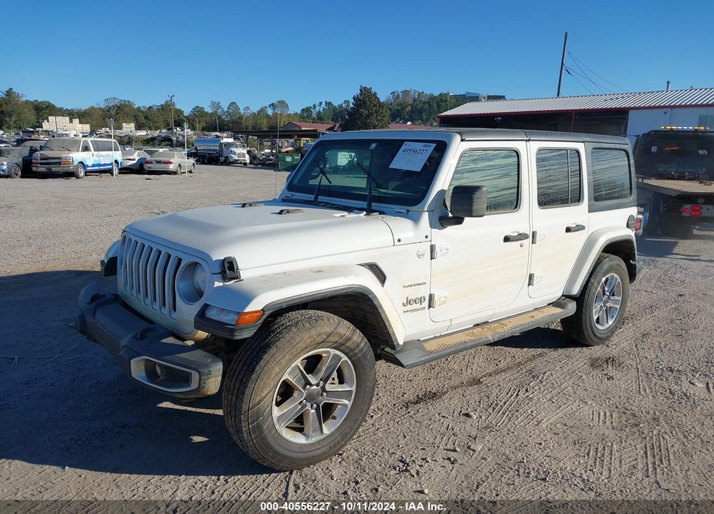 2021 JEEP WRANGLER UNLIMITED SAHARA 4X4 VIN: 1C4HJXEN0MW815489