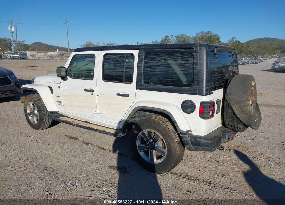 2021 JEEP WRANGLER UNLIMITED SAHARA 4X4 VIN: 1C4HJXEN0MW815489