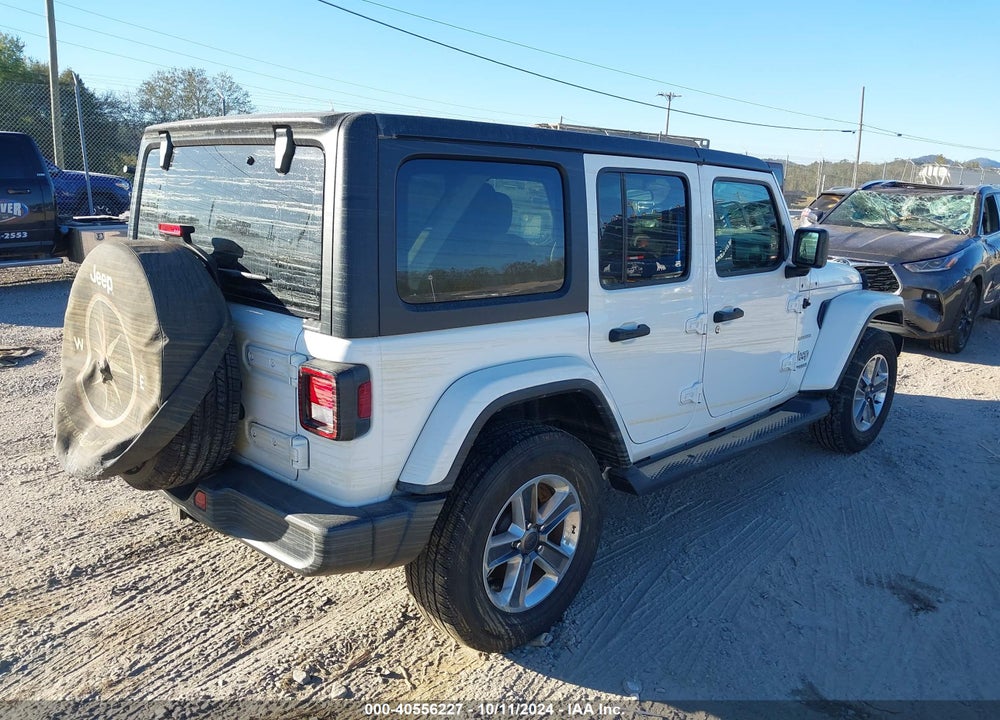 2021 JEEP WRANGLER UNLIMITED SAHARA 4X4 VIN: 1C4HJXEN0MW815489