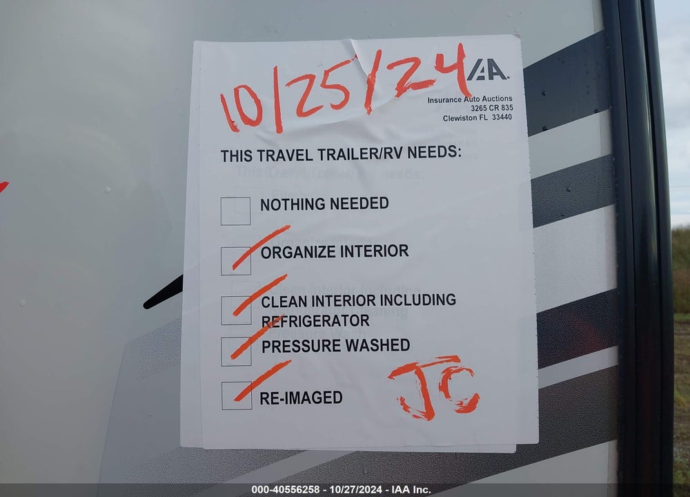 2024 FLAGSTAFF TRAVEL TRAILER VIN: 5ZT2FSDC3R3032748