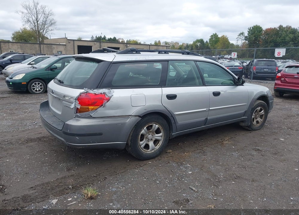 2007 SUBARU OUTBACK 2.5I BASIC VIN: 4S4BP61C677328004